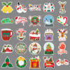 Wholesale 50PCS/PACK Christmas Graffiti Stickers