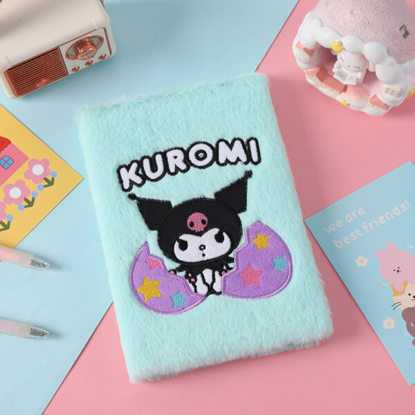 Wholesale Cartoon Character Plush Notebook Student Notepad