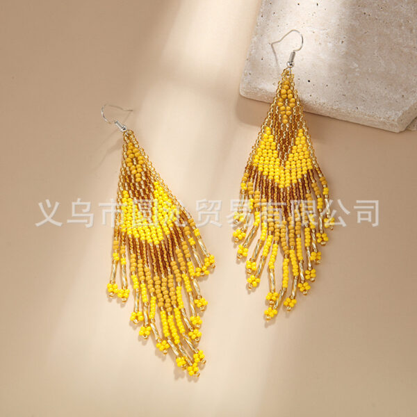 Wholesale Colorful Bohemian Bead Earrings