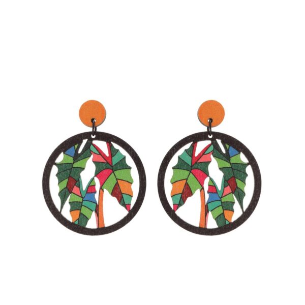 oly-ff82b770e1512849986abe58b4085b4a Wholesale New Bohemian Style nut Tree Flower Bird Hollow Earrings Love Earrings Personalized Fashionable European and American Earrings