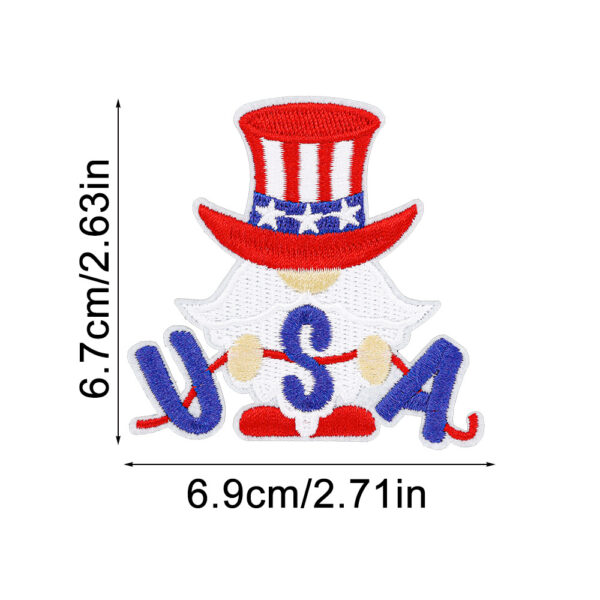Wholesale Independence Day Embroidered Patch