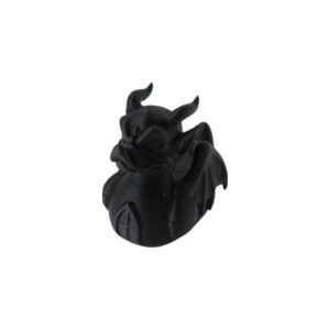 6cm*4.5cm*5.5cm / Evil dragon duck (black)