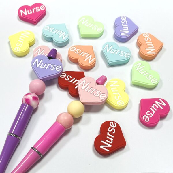 Wholesale New Cartoon Epoxy Food Grade Baby Teething Beads, DIY Beading, Nurse Focus Beads, Pacifier Chain Accessories