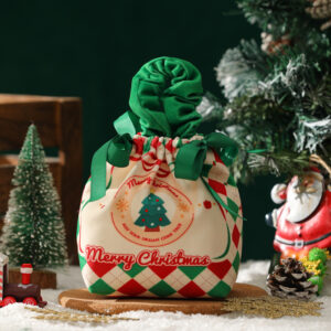 Christmas pleated hand candy bag-christmas tree