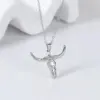 Wholesale Ethnic Style Cattle Stainless Steel Plating Necklace 1 Piece