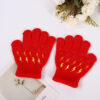 Wholesale Colorful Christmas woolen gloves