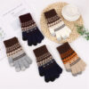 oly-ffee1878e76024c3c20e879d27725ba2 Wholesale Thick and Warm Knitted Gloves with Velvet