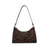 Wholesale French Niche Design Bags 2025 Popular New Trendy Style Handbag Women's Fashion Leopard Print Shoulder Underarm Bag