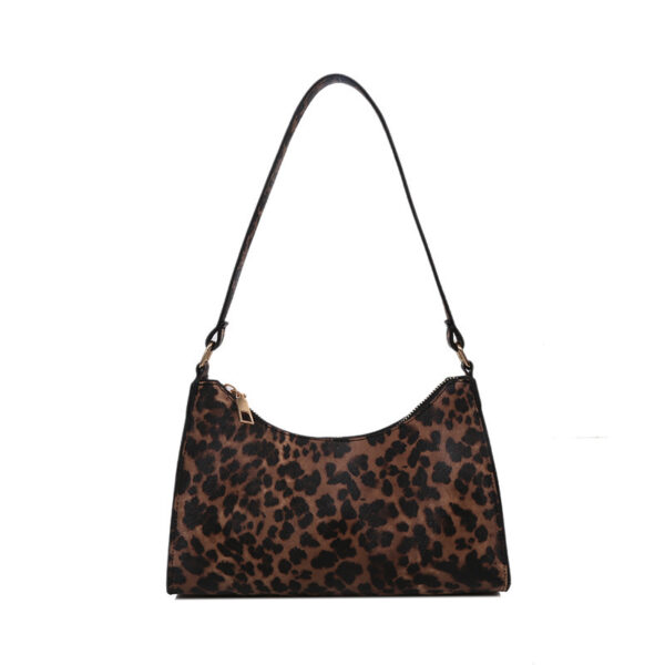 Wholesale French Niche Design Bags 2025 Popular New Trendy Style Handbag Women's Fashion Leopard Print Shoulder Underarm Bag
