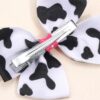 oly-ffffb22db617f98a2e74b35c51ad7e3a Wholesale Cow Pattern Bow Hairpins pular Kidsren's Bow Hair