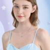 33 Wholesale Necklace Schoolgirl Valentine's Day Gift Beating Heart Simple Niche Design Necklace
