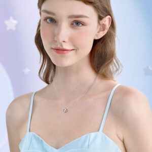 Wholesale  Necklace Schoolgirl Valentine's Day Gift Beating Heart Simple Niche Design Necklace