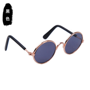 Black / Average size: glasses width 8cm lens diameter 3cm