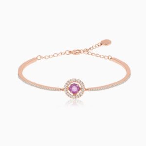 Perfect diamond smart rose gold bracelet