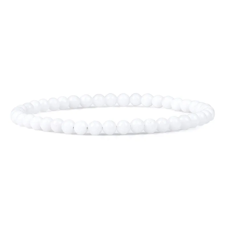 Wholesale Casual Retro Geometric Natural Stone Agate Bracelets In Bulk -