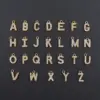 Wholesale Fashionable Initial Pendant Zircon Devil's Eye Stainless Steel Gold Color Women's Bracelet Lip Chain Simple Style Everyday Wear