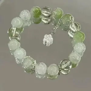 Green Lemon Flower Bracelet