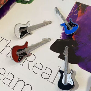 Wholesale Amazon Cross-border Explosions Handmade Spice Girls Y2K Set Tide Harajuku Style Punk Guitar Hairpin