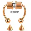 Wholesale Exaggerated U Shape Titanium Steel Earrings Nose Pin