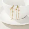 Wholesale PVD Coated 18K Gold Real Gold Plated Round 304 Stainless Steel IG Style Waterproof Non Tarnish Earrings