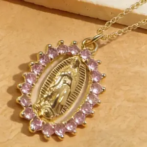 Pink Zirconium Pendant
