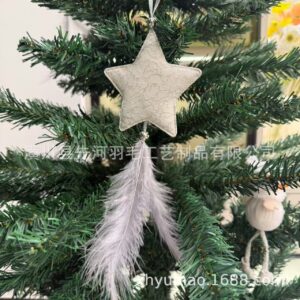 Silver five-pointed star