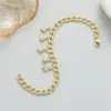 Wholesale Unisex Geometric Necklace With Zircon Inlay, 14K Real Gold Plated Copper, Featuring Electroplated Finish And Snake Chain