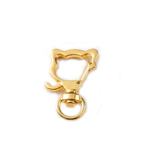 9# dog head Gold / Delivery opening ring