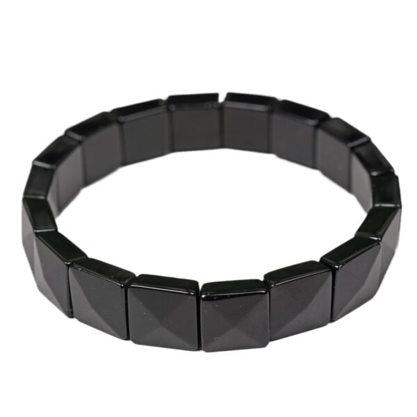oly-022319ba07a47338b9554e2ce77099fe Wholesale jewelry natural obsidian cut hand row bracelet all-match women’s bracelet fashion jewelry