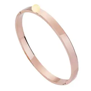 30B-C-6 Rose Gold Full-Studded Bracelet