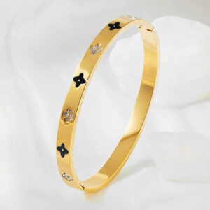 Epoxy black with diamonds