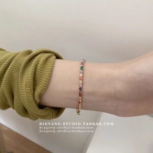 S478 gold-color simple bracelet