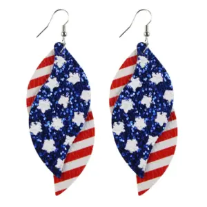 Irregular Flag Earrings【01】 / Source Factory【Same-day Shipping】