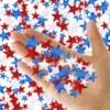 Wholesale American Independence Day Memorial Red Blue White Confetti Fallen Soldier Memorial Stars And Stripes Sequin Paper