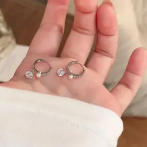 Six-prong Zirconia Earrings