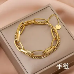[Sle219] Double-Layer Chain / Gold