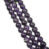 Wholesale Factory direct supply natural Uruguay Amethyst Amethyst loose beads round beads DIY bracelet jewelry accessories beads