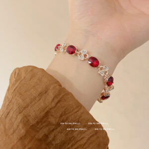Red Zircon Bracelet