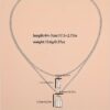Wholesale Valentine's Day Necklace Lock with Key Women's Necklace Simple Commuter Classic with Card Greetings