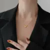 Wholesale 304 Stainless Steel V Shape PVD Coated 18K Real Gold Plated Elegant Simple Style Waterproof Non Tarnish Gold Bracelets Earrings Necklace