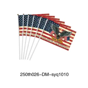 【20 Pieces】Wooden Flag Poles 10*15cm / 250th026-DM-syq1010