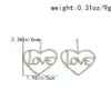 oly-03a2cdc3280ad5ab17acc6bf60a57b80 Wholesale Fashion LOVE Hollow Earrings Inlaid Rhinestone Simple Earrings Party Valentine's Day Gift Earrings Women