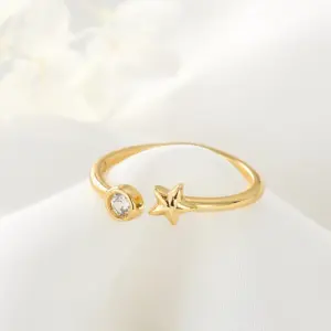 14k Gold H-6753 / Adjustable Opening