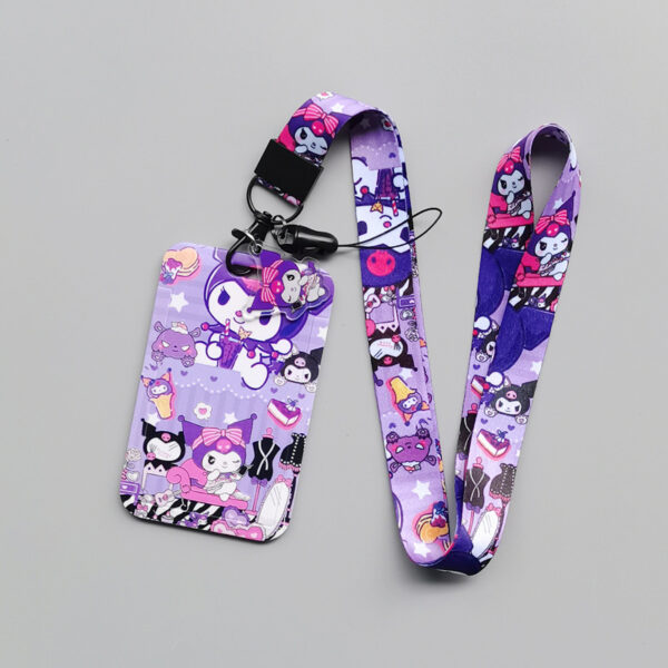 oly-03b8fc48ae57a432f614cbfc806a7257 Wholesale Cartoon animation hard bus push-fit card sleeve heat transfer student campus card polyester lanyard work card meal card OLY Exclusive