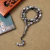 oly-03bc97cf399d1215852cee271a9552d5 Wholesale Bohemian Two Tone Geometric Acrylic Bracelet For Women With Multicolor Cord String
