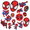 oly-03d719302accb04c069ded1e4dab0f9a Wholesale Spider-Man Cartoon Embroidery Children's Patch Clothing Clothes Jeans Decoration Hole Cloth Sticker