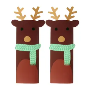 12 Elk +3 Stickers / 12 Elk + 3 Stickers; 23.8*15.4cm-23.8*15.4cm