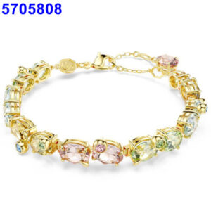 Green pink gold dopamine bracelet