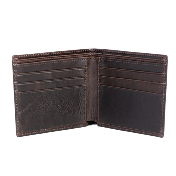 oly-0417fc536af71a8d188e0f45be9f6d76 Wholesale men’s wallet horizontal leather wallet clip head layer cowhide oil wax leather simple two-fold silver bag