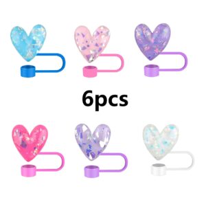 Set of 6 / Suitable for 8mm straws